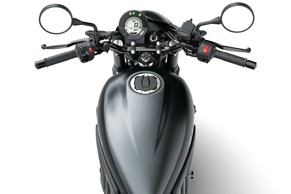 2025 Kawasaki ELIMINATOR 500 SE Metallic Matte Carbon Gray / Flat Ebony