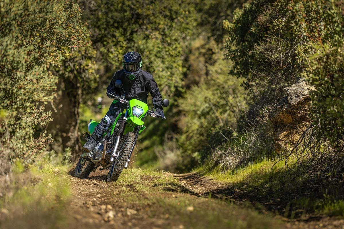 2025 Kawasaki KLX230 S Lime Green