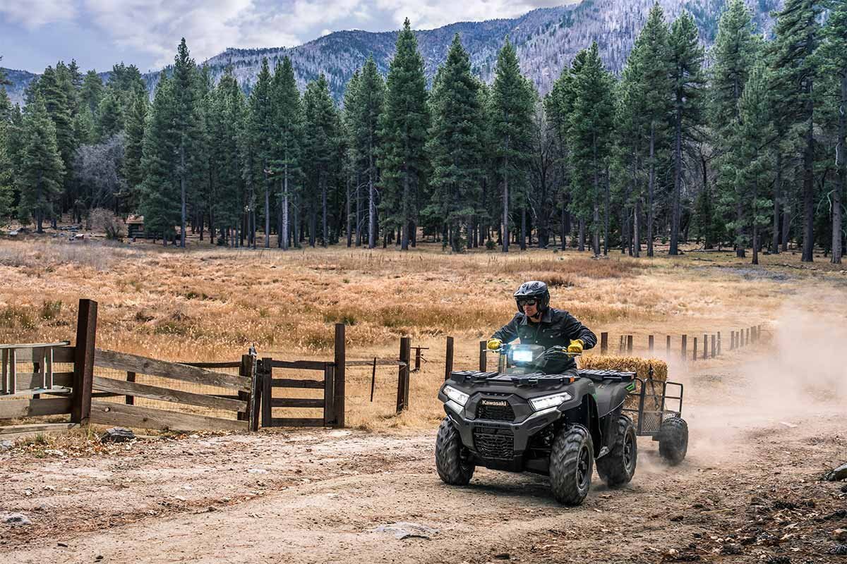2027 Kawasaki BRUTE FORCE 750 EPS Smoky Gray