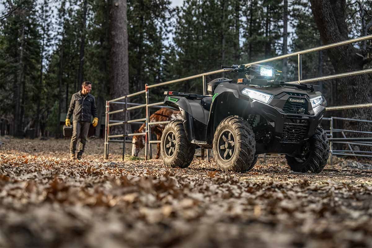 2027 Kawasaki BRUTE FORCE 750 EPS Smoky Gray