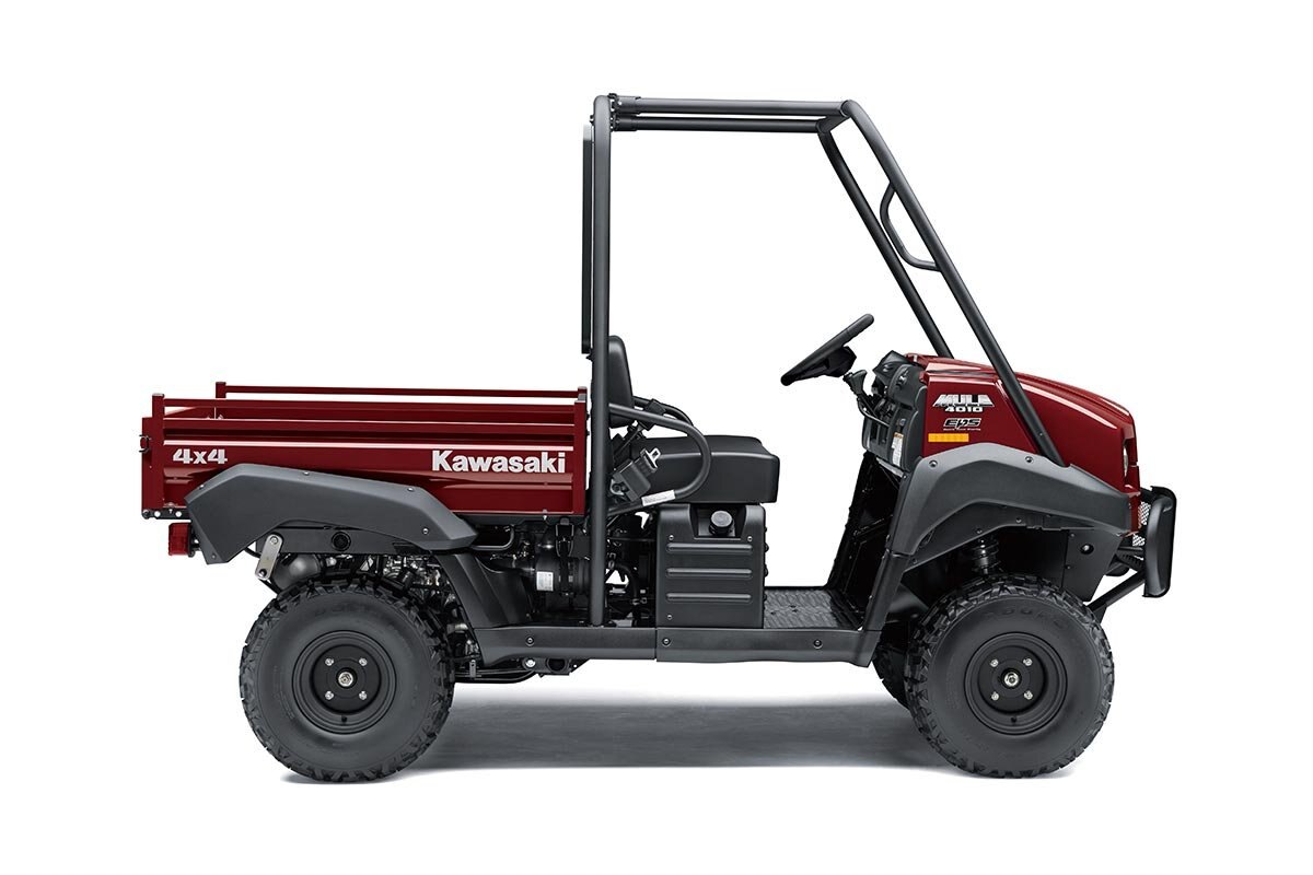 2027 Kawasaki MULE 4010 4x4 Dark Royal Red