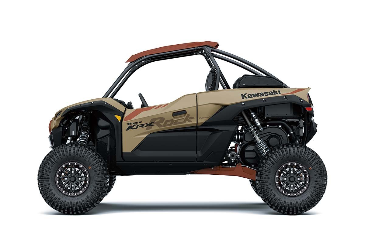 2027 Kawasaki TERYX KRX 1000 ROCK EDITION Matte Dark Beige / Brownish Orange