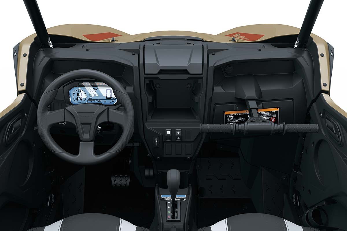 2027 Kawasaki TERYX KRX 1000 ROCK EDITION Matte Dark Beige / Brownish Orange