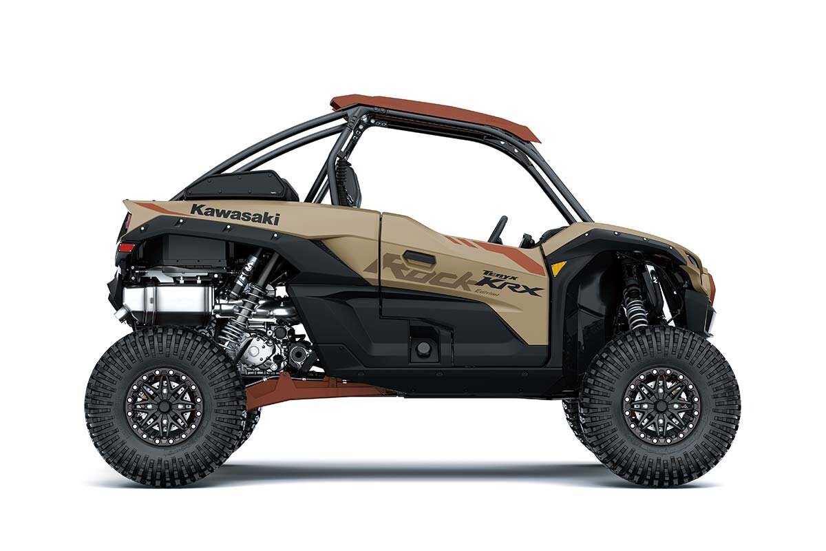 2027 Kawasaki TERYX KRX 1000 ROCK EDITION Matte Dark Beige / Brownish Orange