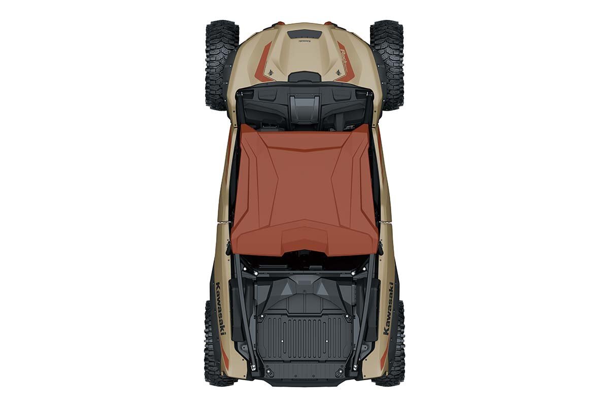 2027 Kawasaki TERYX KRX 1000 ROCK EDITION Matte Dark Beige / Brownish Orange