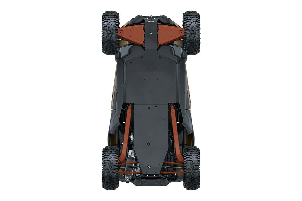 2027 Kawasaki TERYX KRX 1000 ROCK EDITION Matte Dark Beige / Brownish Orange