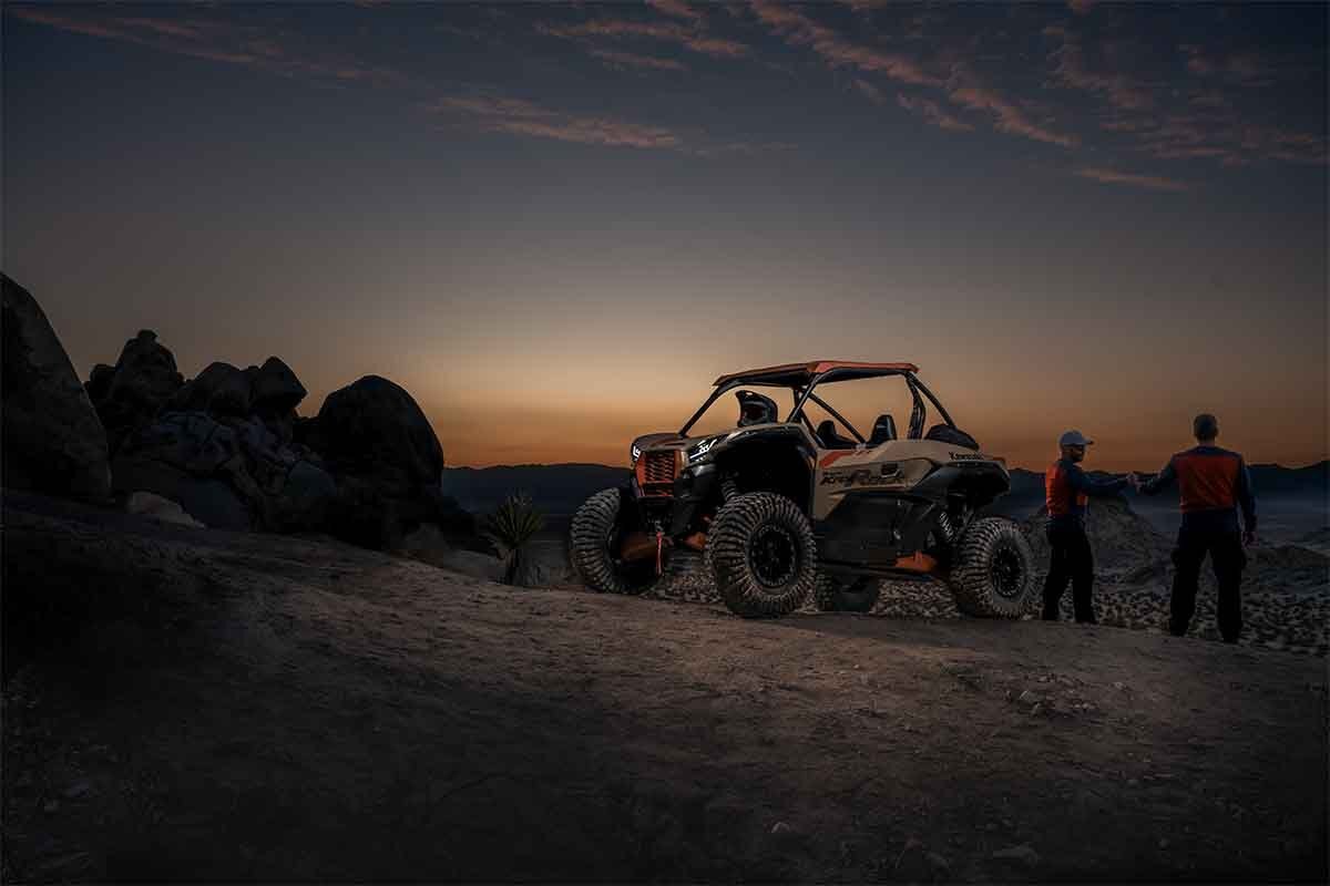 2027 Kawasaki TERYX KRX 1000 ROCK EDITION Matte Dark Beige / Brownish Orange