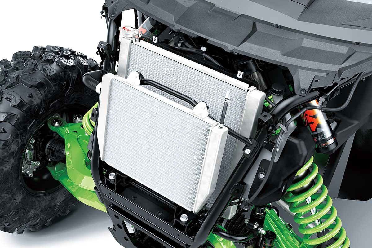 2027 Kawasaki TERYX H2 LIMITED eS Metallic Matte Graphenesteel Gray / Lime Green