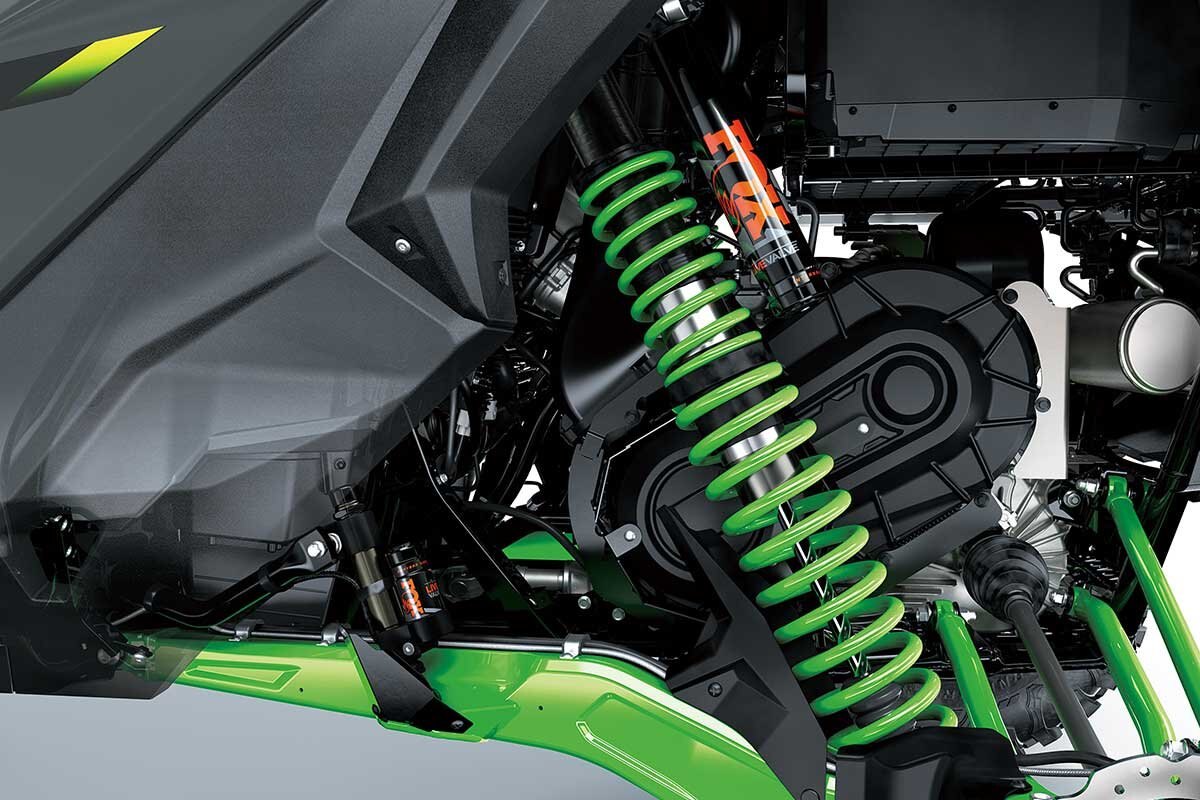 2027 Kawasaki TERYX H2 LIMITED eS Metallic Matte Graphenesteel Gray / Lime Green