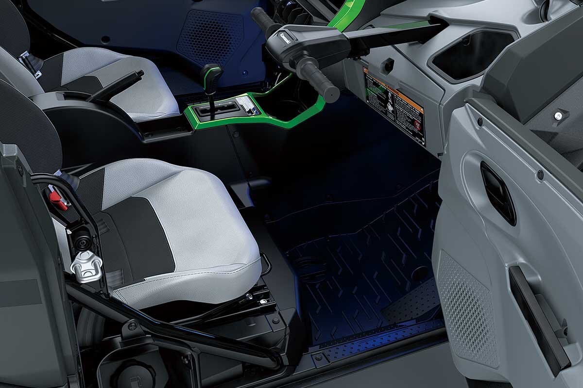 2027 Kawasaki TERYX H2 LIMITED eS Metallic Matte Graphenesteel Gray / Lime Green