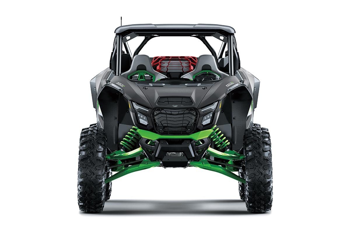 2027 Kawasaki TERYX H2 LIMITED eS Metallic Matte Graphenesteel Gray / Lime Green