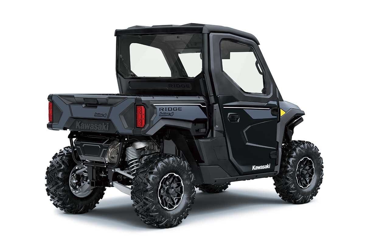 2027 Kawasaki RIDGE HVAC Metallic Bluish Gray / Ebony