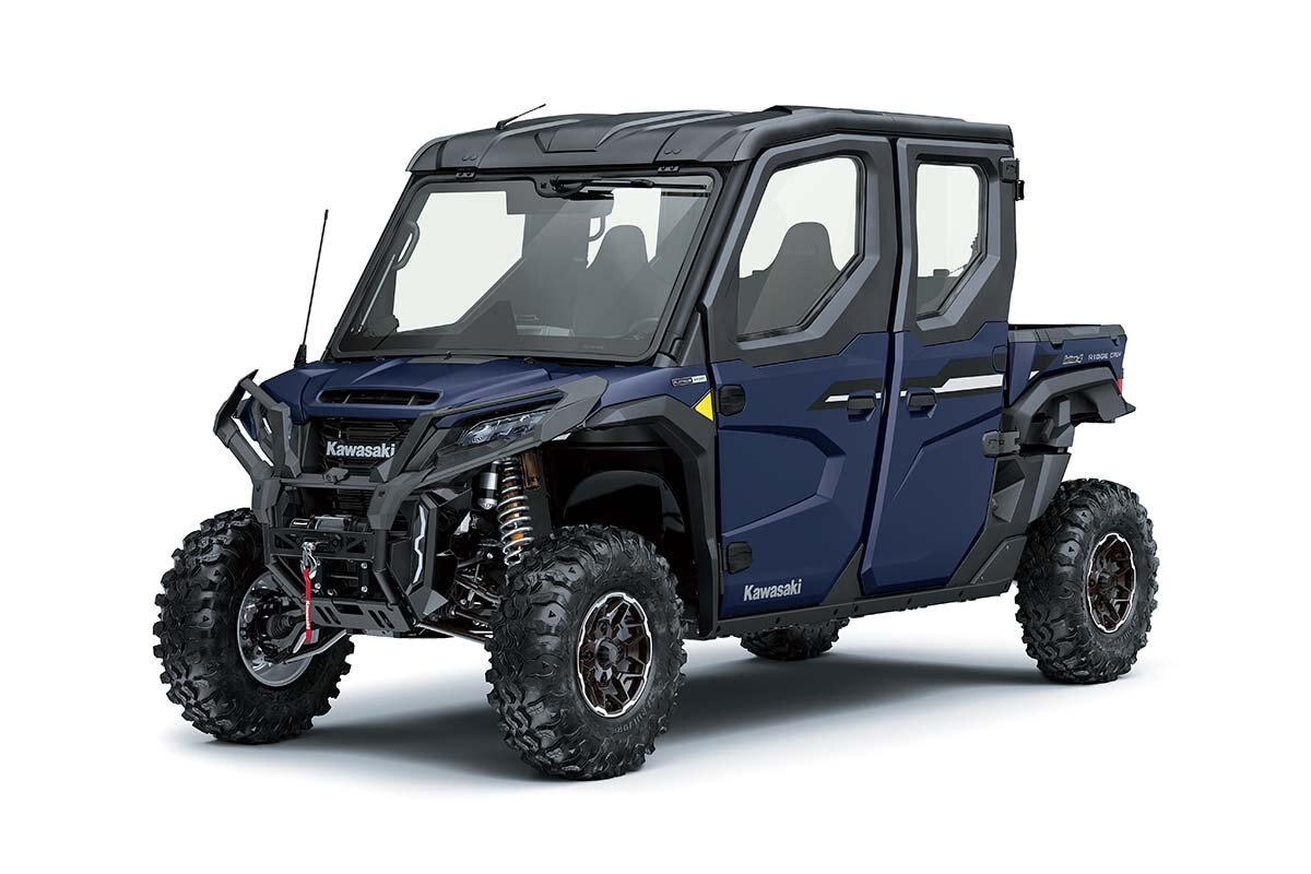 2027 Kawasaki RIDGE CREW PLATINUM SPORT HVAC Metallic Matte Twilight Blue