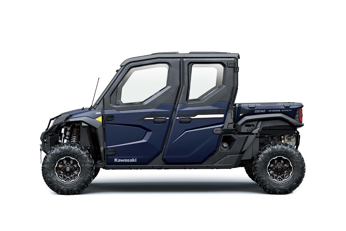 2027 Kawasaki RIDGE CREW PLATINUM SPORT HVAC Metallic Matte Twilight Blue
