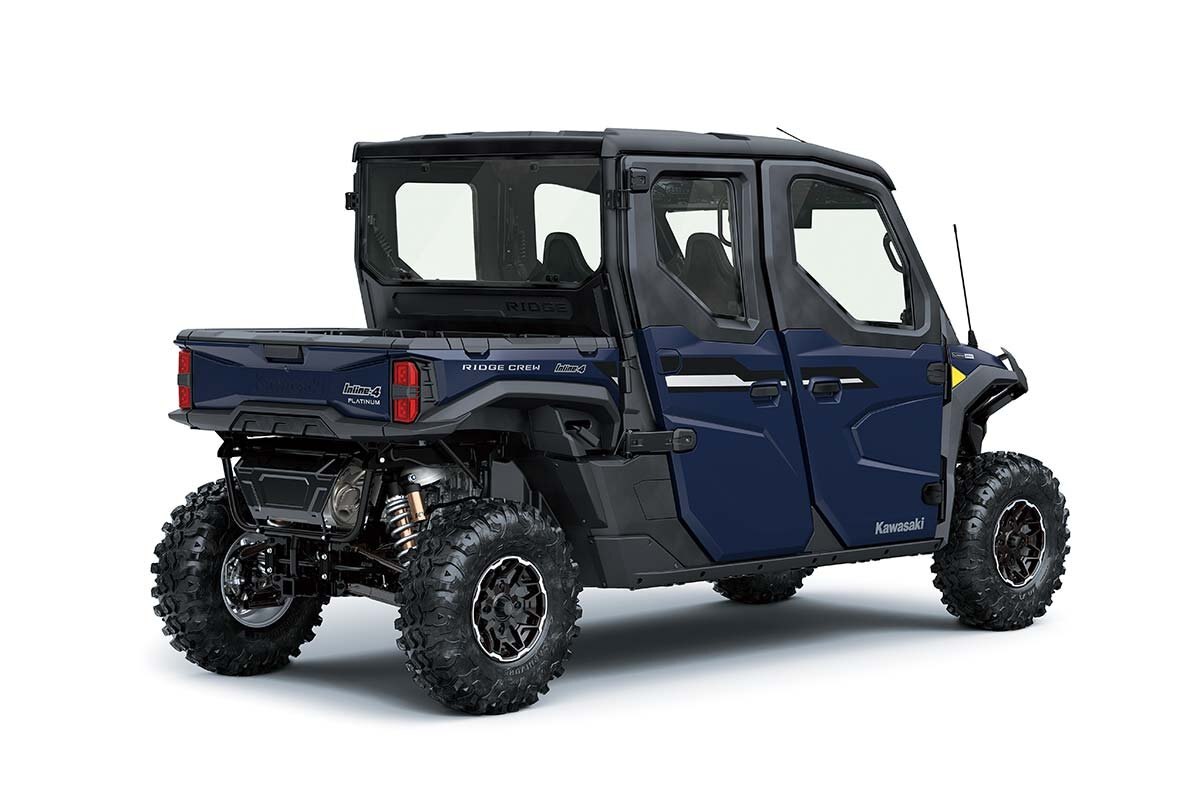 2027 Kawasaki RIDGE CREW PLATINUM SPORT HVAC Metallic Matte Twilight Blue