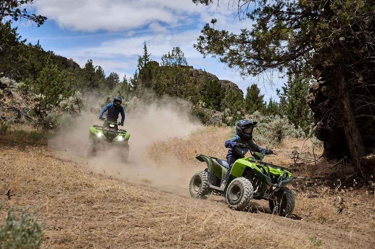 2027 Yamaha Grizzly 110 Tactical Green/Acid Green