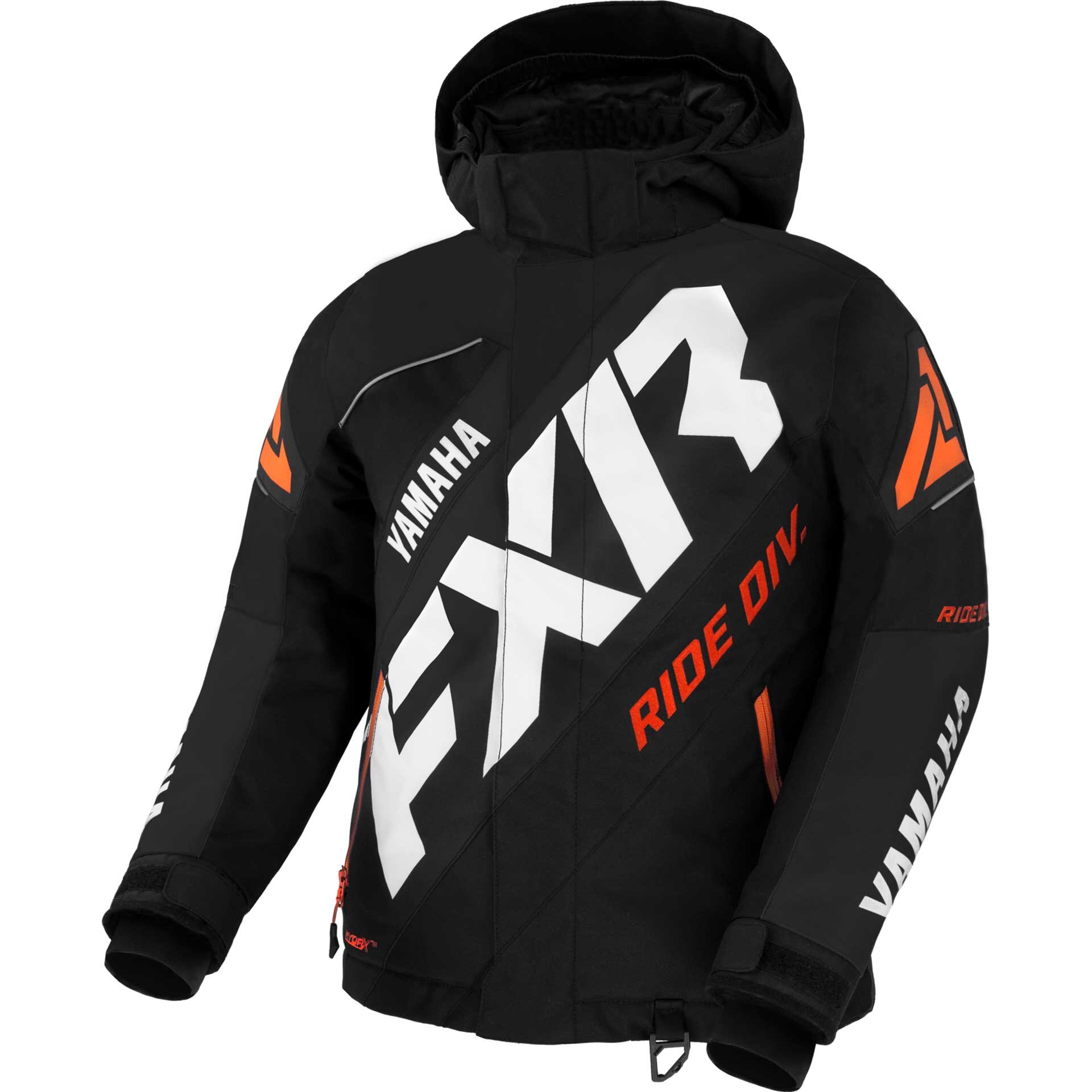 Children's Yamaha CX Jacket by FXR® Size 2 black/darkorange/white