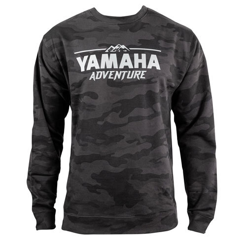 Yamaha Adventure Unisex Crewneck Sweatshirt Medium camo/camo