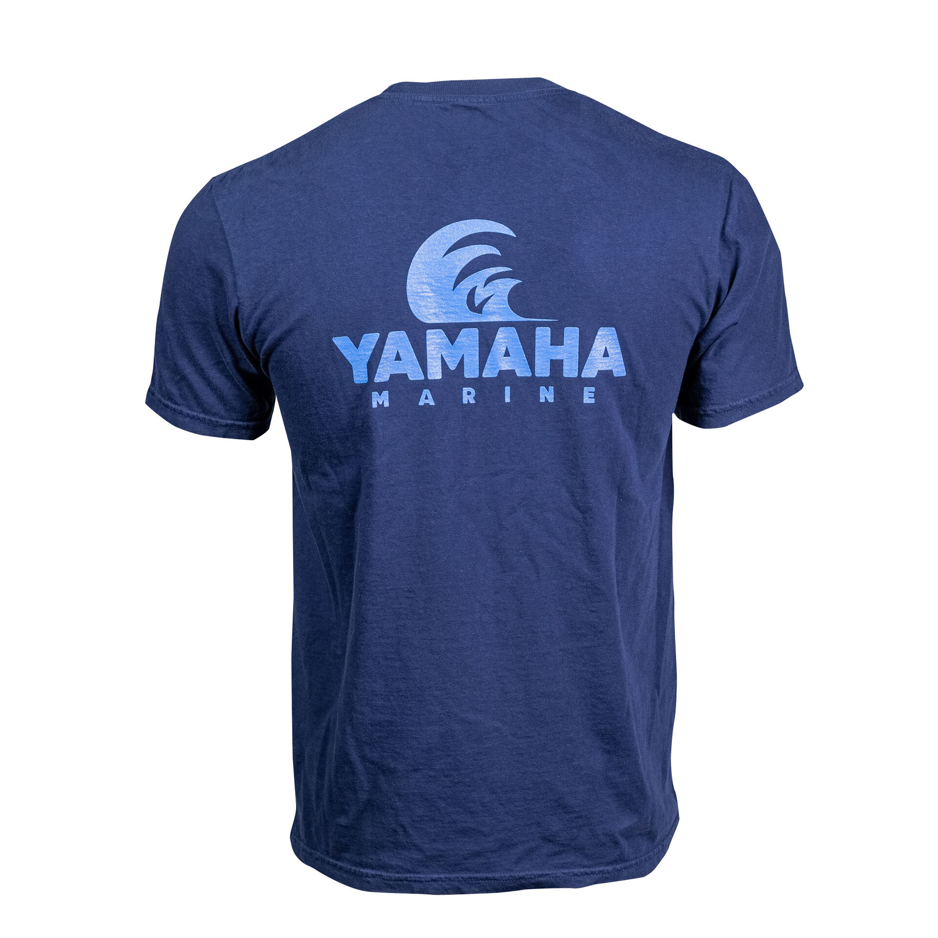 Yamaha Marine Heavyweight Short Sleeve T Shirt Small navy blue