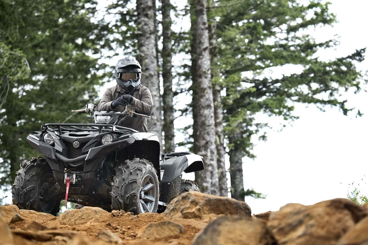 2025 Yamaha Grizzly EPS SE Bleu gris