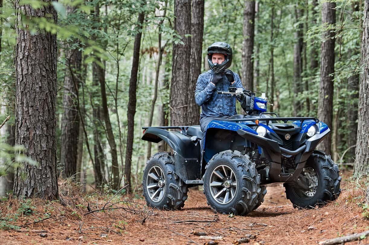 2025 Yamaha Grizzly EPS SE Bleu gris