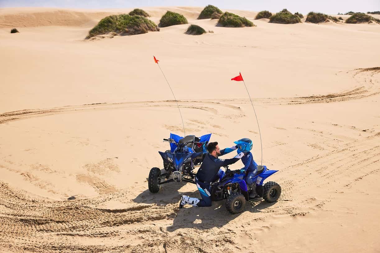 2025 Yamaha YFZ50 Team Yamaha Blue