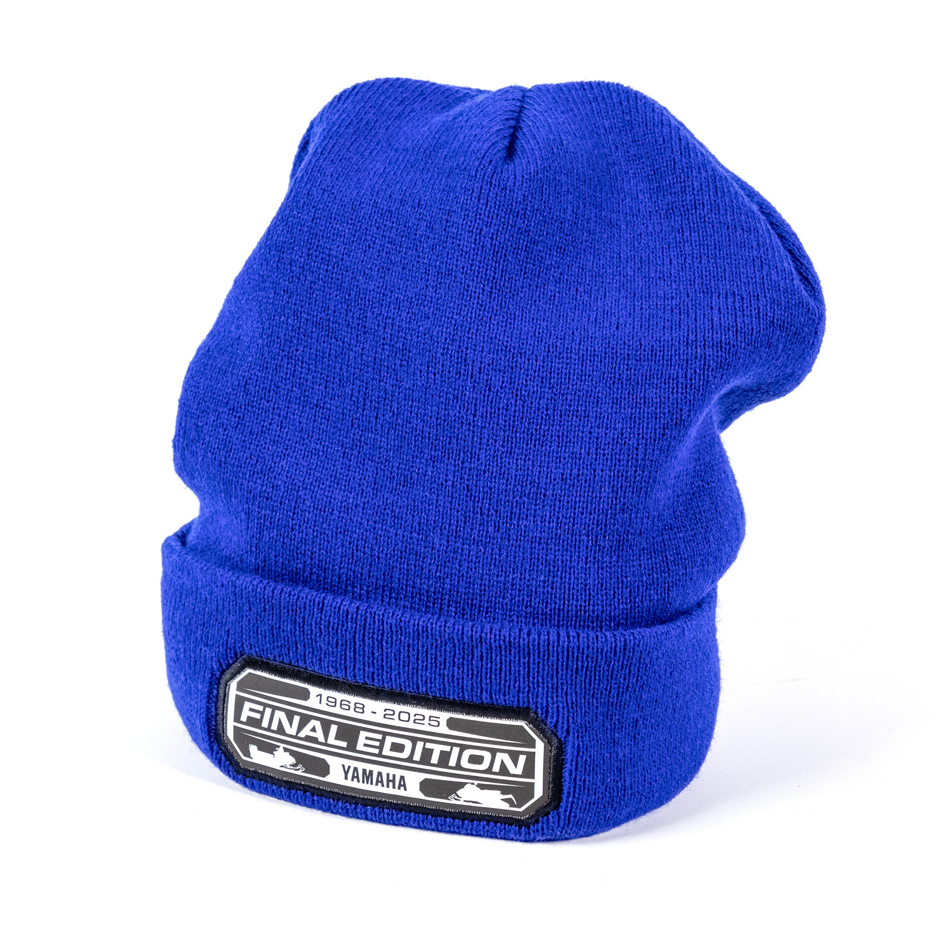 Yamaha Final Edition Cufffed Knit Beanie One size blue