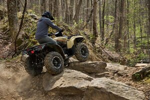 2027 Yamaha Kodiak 700 EPS XT R Fall Beige/Yamaha Black