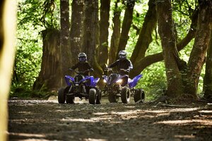 2027 Yamaha Raptor 110 Team Yamaha Blue