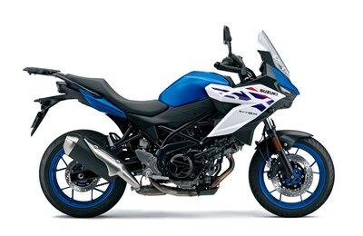 2027 Suzuki SV-7GX Pearl Brilliant White / Metallic Triton Blue (BQJ)