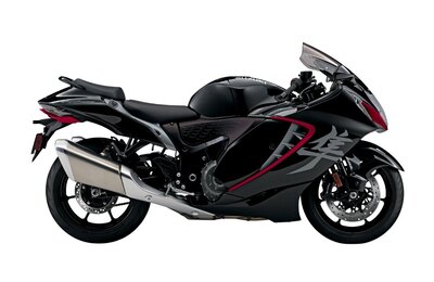 2026 Suzuki Hayabusa Candy Daring Red / Glass Sparkle Black (AV4)