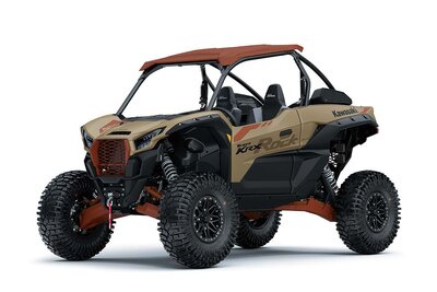 2027 Kawasaki TERYX KRX 1000 ROCK EDITION Matte Dark Beige / Brownish Orange