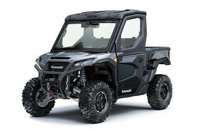 2027 Kawasaki RIDGE HVAC Metallic Bluish Gray / Ebony