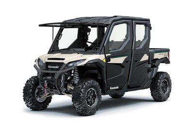 2027 Kawasaki RIDGE CREW HVAC Metallic Matte Whitish Beige / Flat Ebony