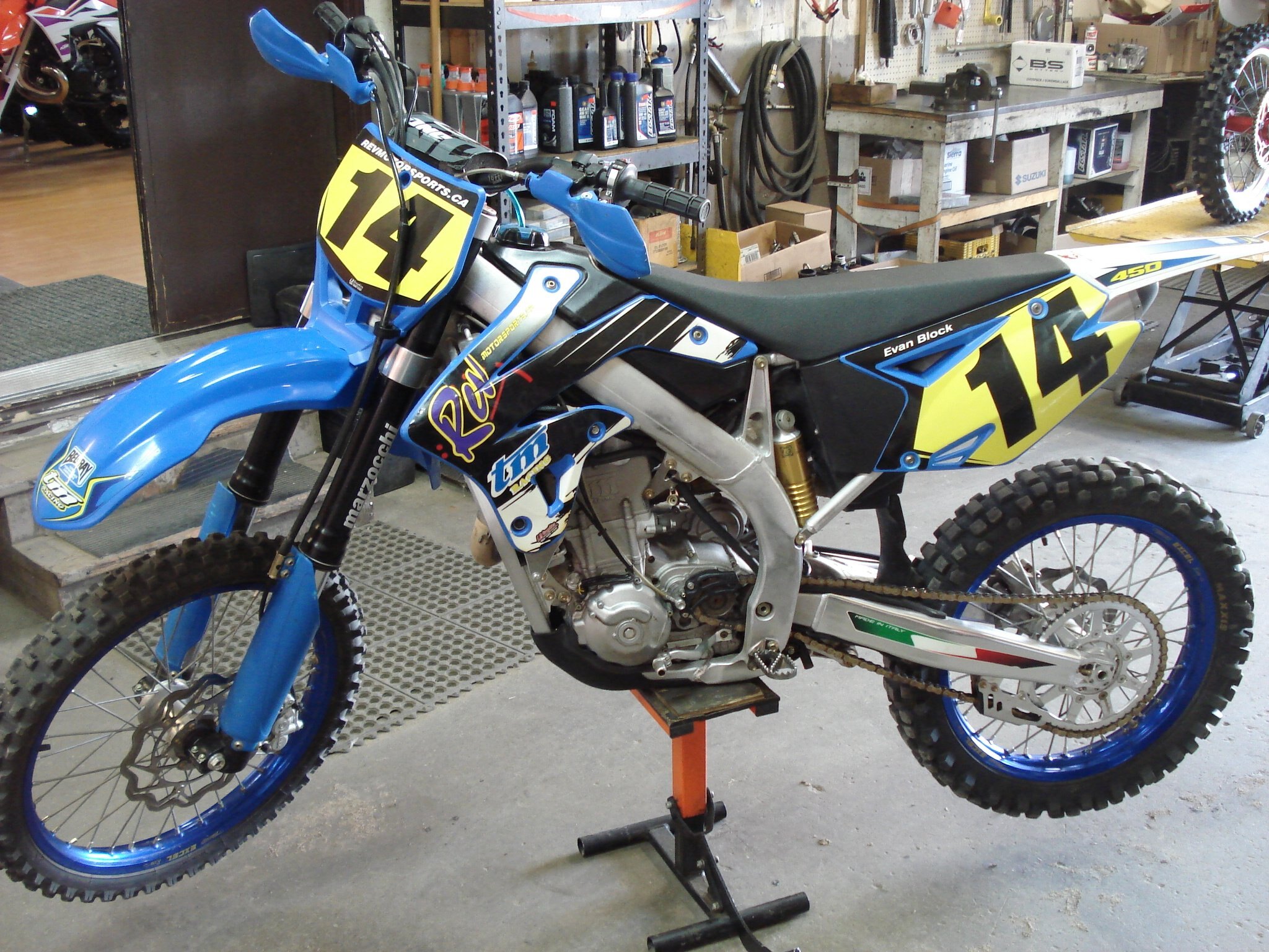 Used 2012 TM Racing MX 450 Fi