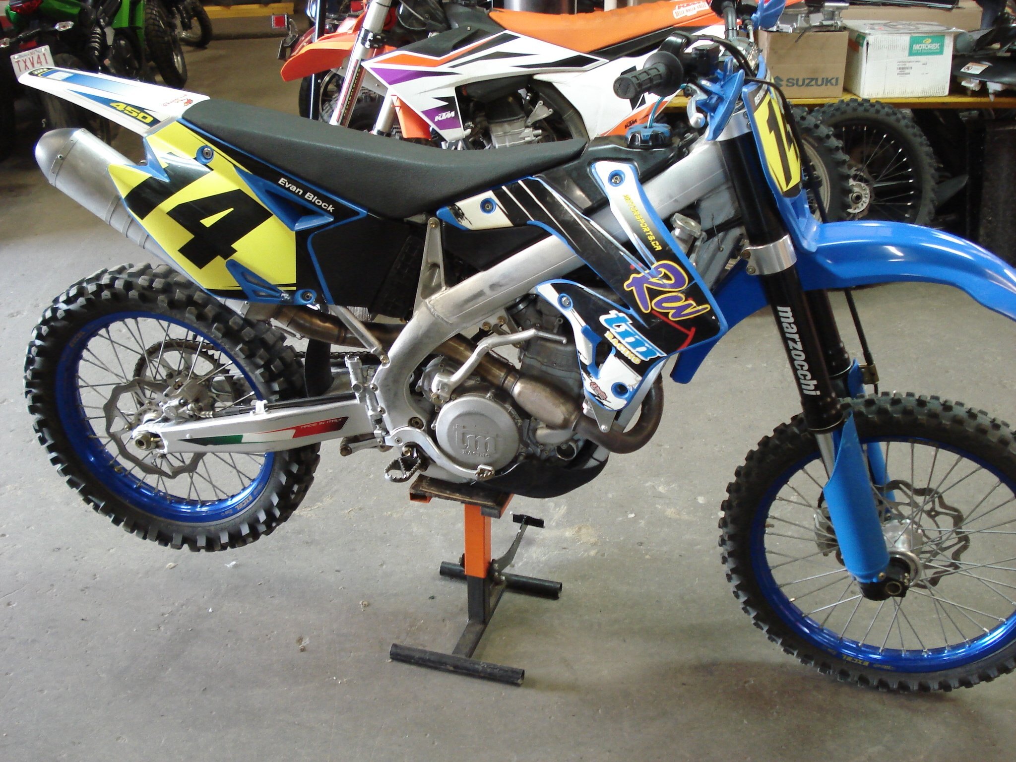 Used 2012 TM Racing MX 450 Fi