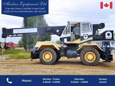 1979 P&H Omega 20 Ton RT Crane