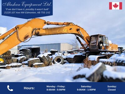 1993 Case 9060 Crawler Excavator with Ohio 48 Magnet