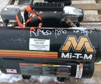 Mi-T-M AM1-HE02-65M 4 CFM Air Compressor