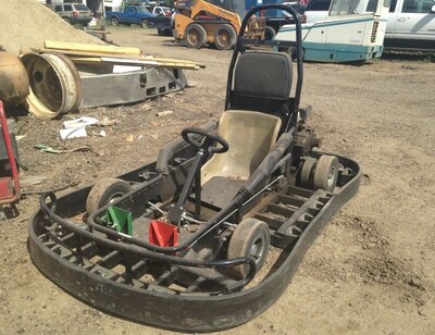 Kreative Karts Thunderbolt Gas Powered Go-Cart