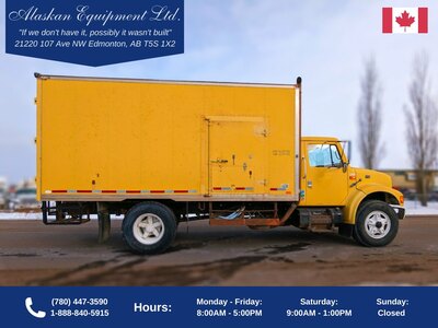 1998 International 4700 Single Axle Sand Blast Truck