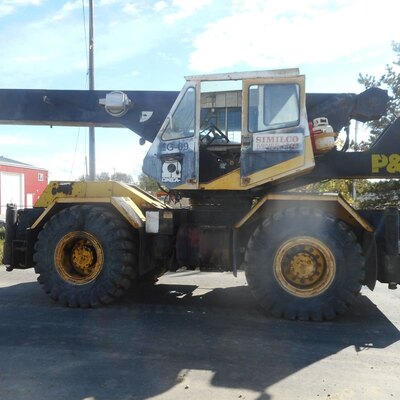 1981 P&H Omega 20 Ton Rough Terrain Crane