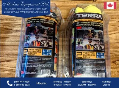 Terra High Visability Safety Vests