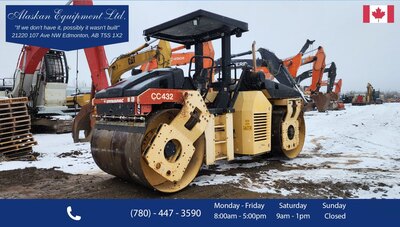 2001 Dynapac CC432 Double Drum Roller