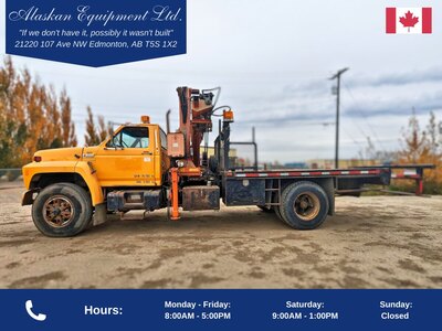 1993 Ford F800 S/A Ferrari 147 Picker Deck Truck