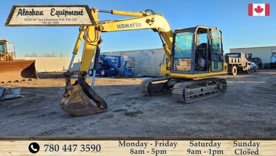 2012 Komatsu PC70-8 Excavator with Thumb