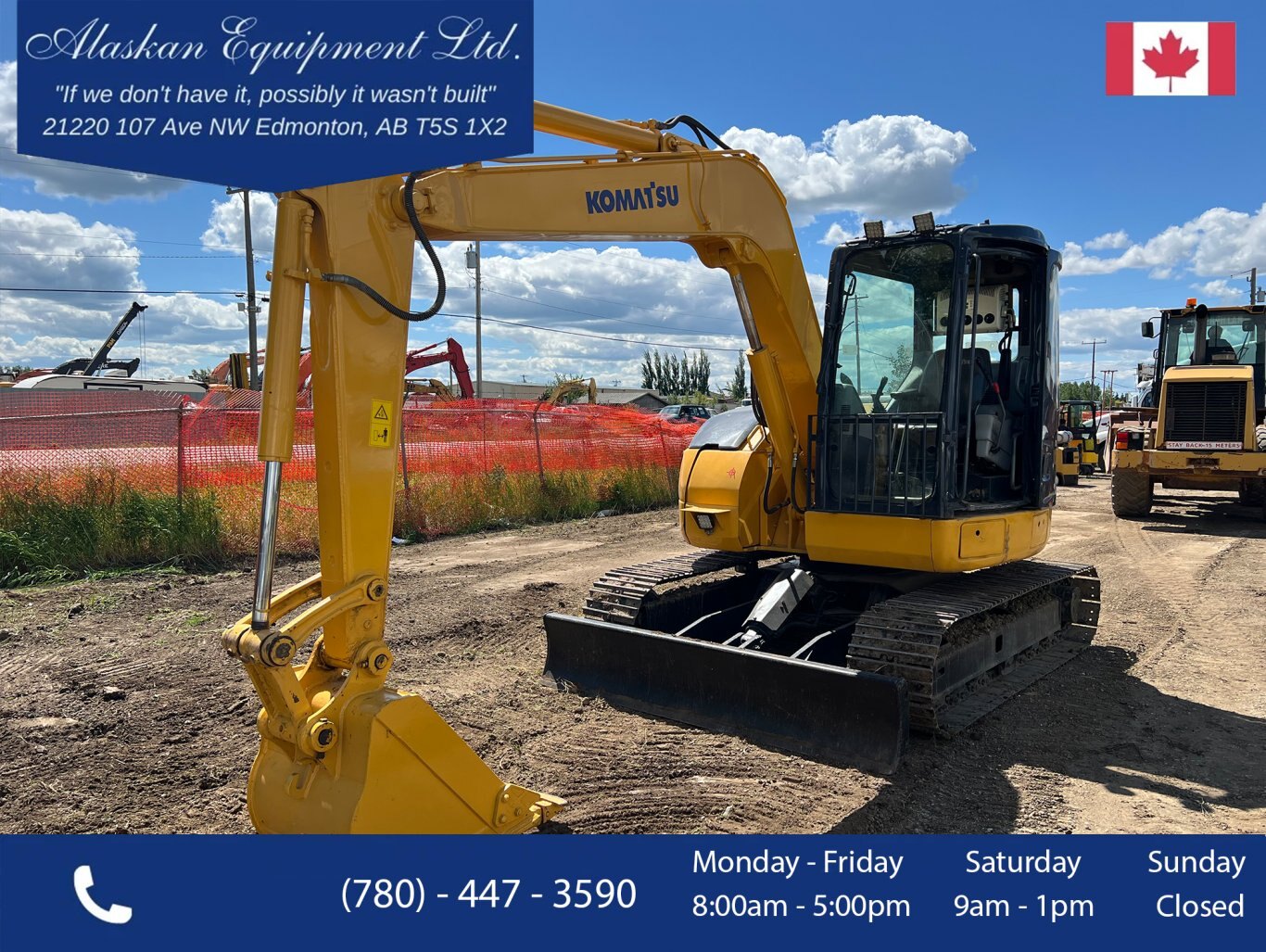 2013 Komatsu PC78US-6N0 Excavator