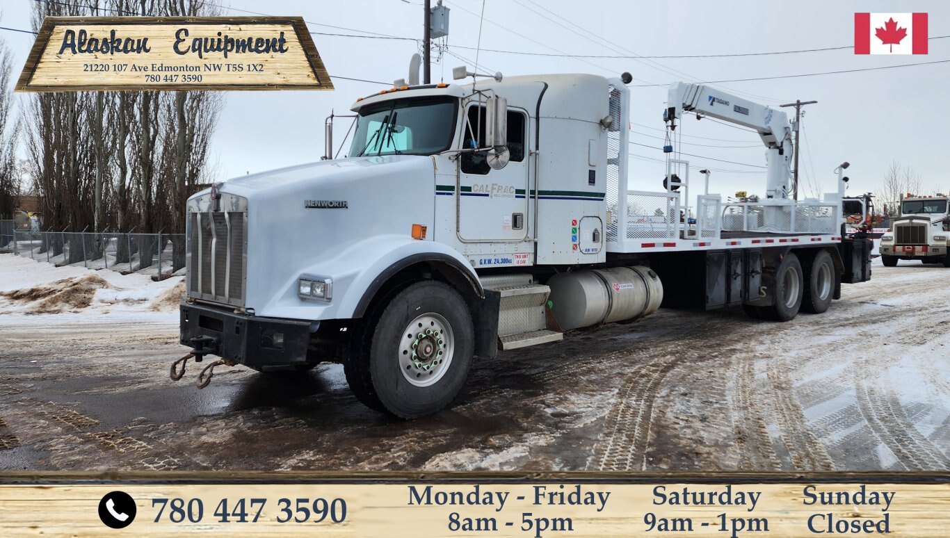 1999 Kenworth T800B T/A Sleeper Boom Truck