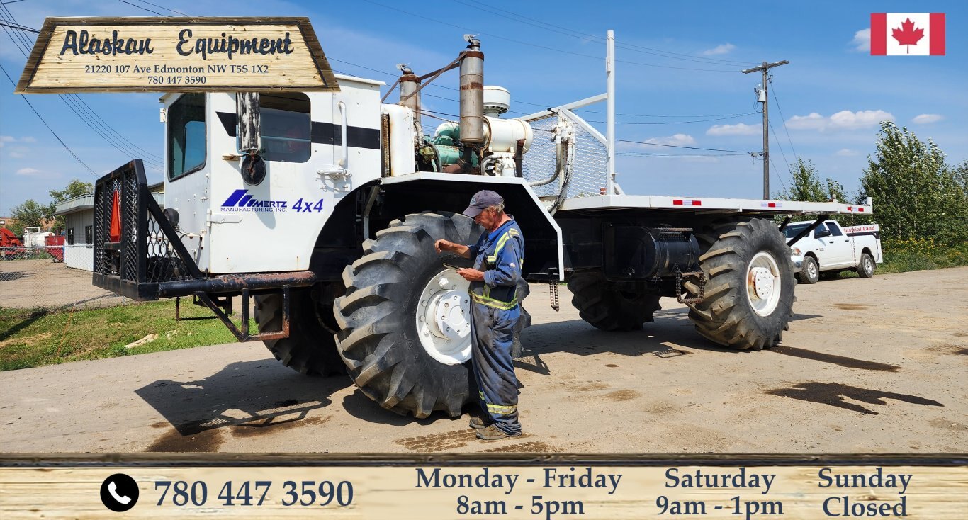 Mertz Flatbed Off Road 4x4 All Wheel Steer Truck