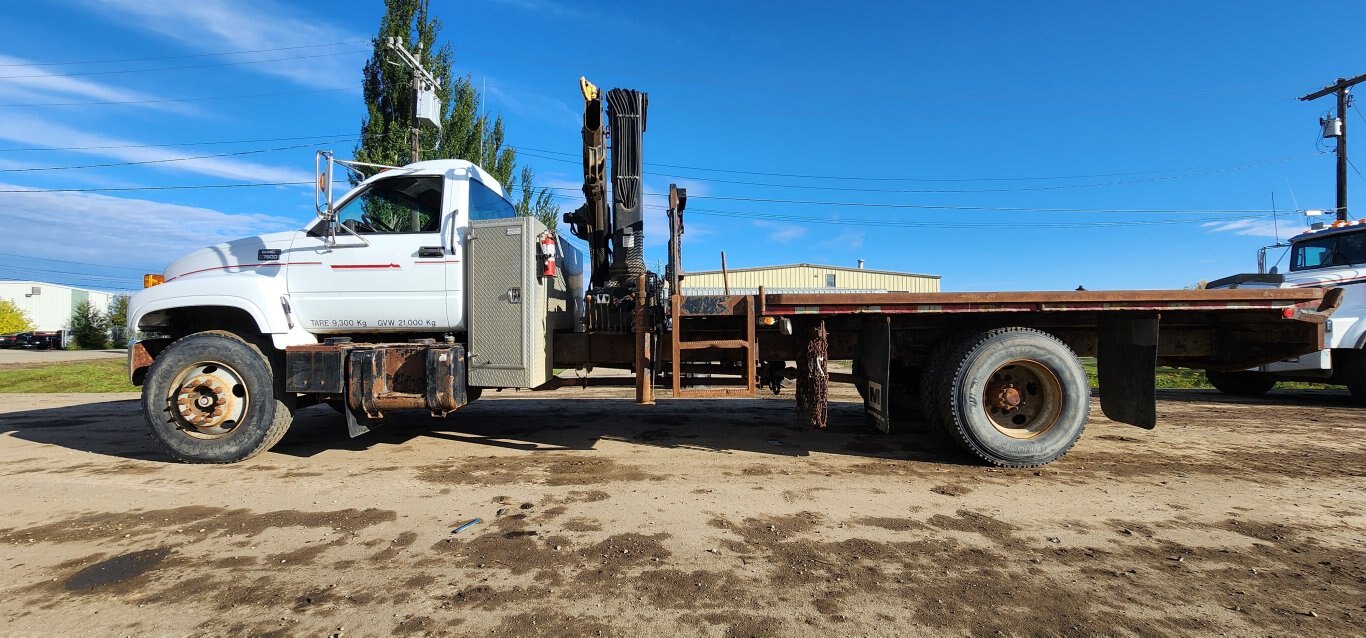 1999 GMC 7500 Boom S/A Truck w/ Hiab Picker